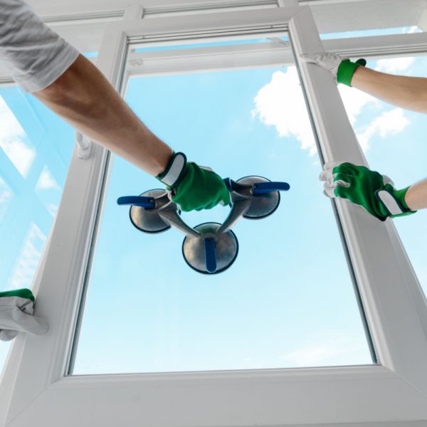 Professionals installing a new glass window, Window Replacement Services in Federal Way, Window Replacement Solutions in Fox Island, Window Pane Replacement Services in Fife, window replacement services near me